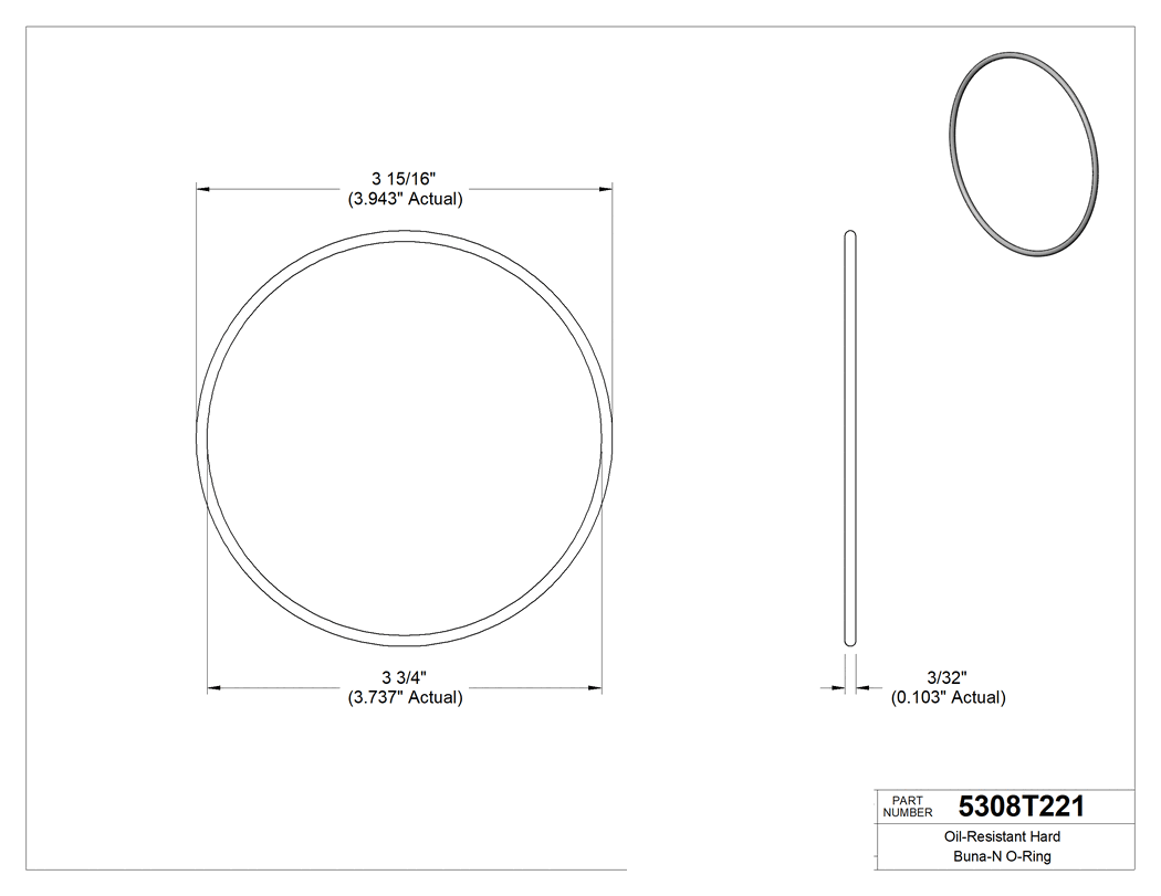 Technical drawing - 5308T221